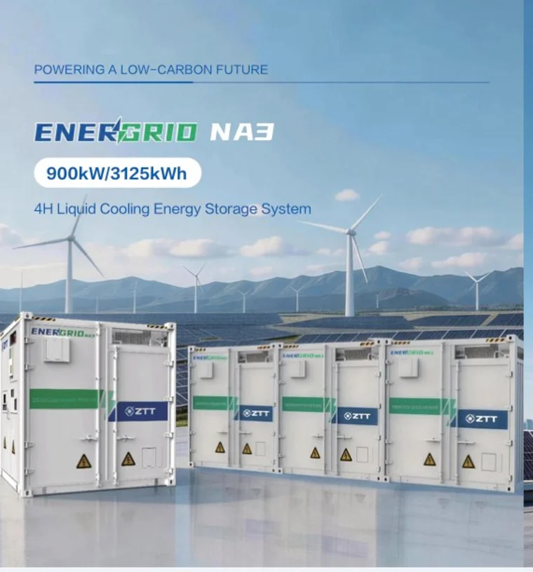 ENERGRID NA3, ολοκληρωμένος σταθμός αποθήκευσης 900 kW / 3.125 kWh με ενσωματωμένο PCS, της ZTT.